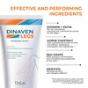 image:imageDULC FARMACEUTICI 1982 Dulac Dinaven Legs Cooling Cosmetic Gel With Natural Botanical Elements Lightweight Daily Leg Care Fast Absorbing Body Formula 676 Fl Oz Pack of 4676 Fl Oz