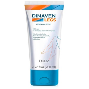 image:imageDULC FARMACEUTICI 1982 Dulac Dinaven Legs Cooling Cosmetic Gel With Natural Botanical Elements Lightweight Daily Leg Care Fast Absorbing Body Formula 676 Fl Oz Pack of 4676 Fl Oz